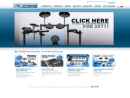 Website Snapshot of Alesis Studio Electronics Inc