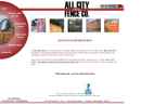 Website Snapshot of ALL CITY FENCE COMPANY