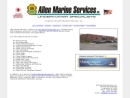 Website Snapshot of ALLEN MARINE SERVICES, INC.