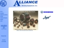 Website Snapshot of Alliance Winding Equipment, Inc.