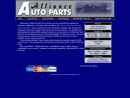 Website Snapshot of Alliance Auto Parts Inc