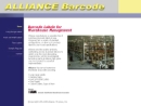 Website Snapshot of Alliance Barcode
