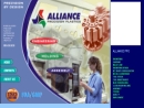 Website Snapshot of Alliance Precision Plastics