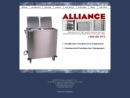 Website Snapshot of Alliance Products, LLC
