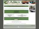 Website Snapshot of ALLIED CHEMICAL DISPOSAL