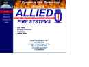 Website Snapshot of ALLIED FIRE SYSTEMS, INC.