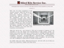 Website Snapshot of Allied Kiln Service, Inc.