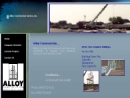 Website Snapshot of Alloy Construction Service