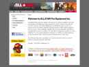 Website Snapshot of ALLSTAR FIRE EQUIPMENT, INC