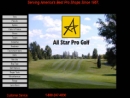 Website Snapshot of All Star Pro Golf, Inc.