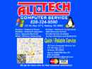 Website Snapshot of All Tech Computer Service