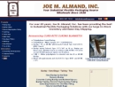 Website Snapshot of Joe M. Almand, Inc.