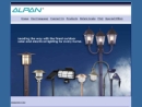 Website Snapshot of Alpan Lighting Products Inc