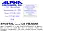 Website Snapshot of ALPHA COMPONENTS INC