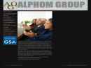 Website Snapshot of ALPHOM GROUP, LLC