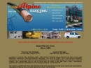 Website Snapshot of ALPINE ELECTRIC CORPORATION