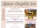 Website Snapshot of Alpine Heights Log Furniture & Wood Furniture Repair, Inc.