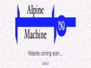Website Snapshot of Alpine Machine Service, Inc.