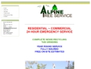 Website Snapshot of ALPINE TREE SERVICE INCORPORATED