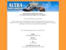 Website Snapshot of Altra Rental & Supply Inc