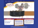 Website Snapshot of Altus Athletic Mfg. Co.