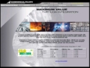Website Snapshot of Commercial Alloys Corp.