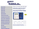 Website Snapshot of AMBER SCIENCE INC