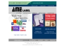 Website Snapshot of A M E Label Corp.