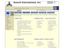Website Snapshot of Ameral International, Inc.