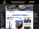 Website Snapshot of American Augers Inc.