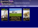 Website Snapshot of American Foam Technologies, Inc.