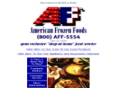 Website Snapshot of American Frozen Foods, Inc.