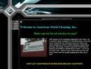Website Snapshot of American Metal Cleaning, Inc.