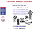 Website Snapshot of AMERICAN SAFETY AND SUPPLY INC.