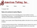 Website Snapshot of American Tubing, Inc.