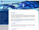 Website Snapshot of American Water & Energy Savers