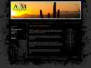 Website Snapshot of A & M FENCING INC