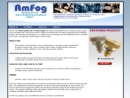Website Snapshot of Amfog Nozzle Technologies, Inc.