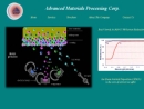 Website Snapshot of Advanced Materials Processing Corp.
