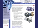 Website Snapshot of Ampco Pumps Co., Inc.