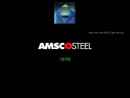 Website Snapshot of Amsco Steel Co.