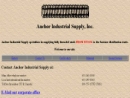 Website Snapshot of Anchor Industrial Supply, Inc.