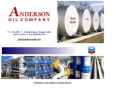 Website Snapshot of Anderson Oil Co Inc