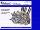 Website Snapshot of Anderson Precision, Inc.
