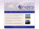 Website Snapshot of ANDES CONSULTING,LLC