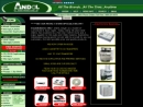 Website Snapshot of Andol Audio Products, Inc.