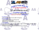 Website Snapshot of ANDY AUTO AIR & SUPPLIES, INC