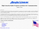 Website Snapshot of ANGLE LINEAR