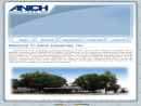 Website Snapshot of Anich Industries, Inc.