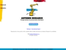 Website Snapshot of Antenen Research